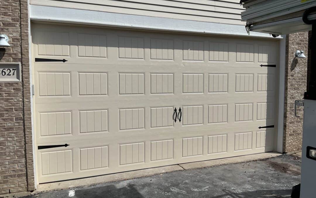 Garage door maintenance