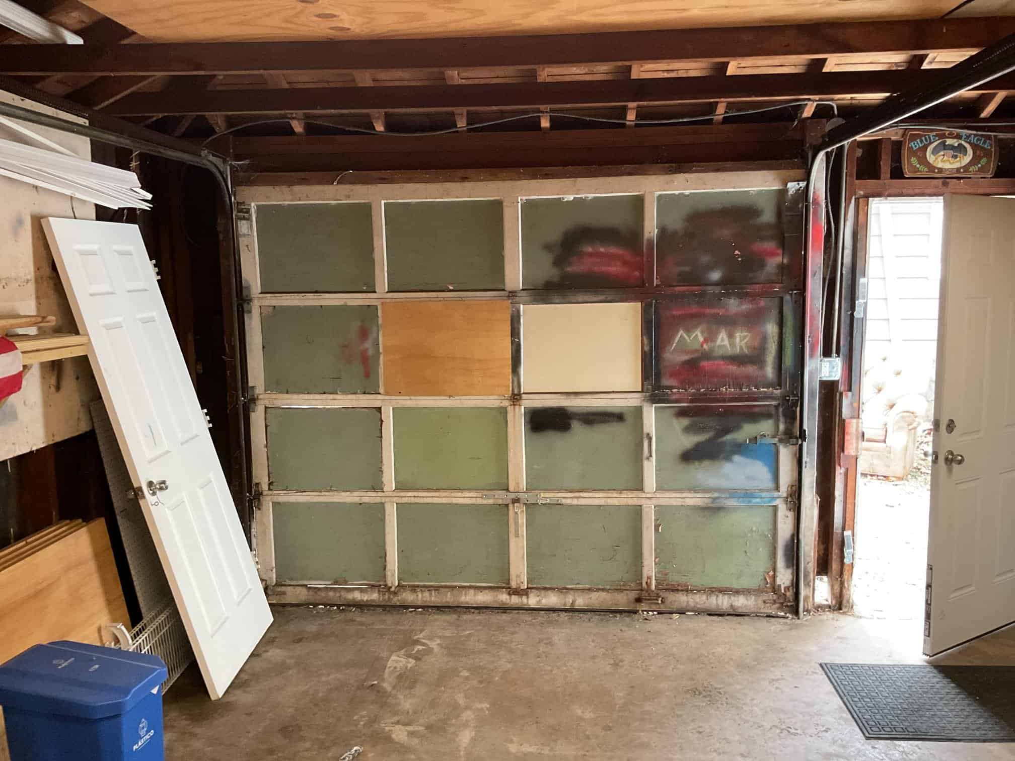 Before Lake Zurich, IL Lake Zurich garage before