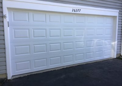 Classic garage door installation in Kenosha County, Wisconsin