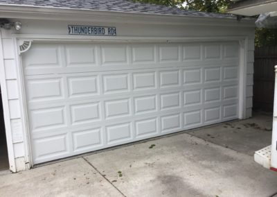Clopay Classic Series garage door installation in northern Illinois