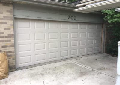 Classic garage door installation in St. Charles, Illinois