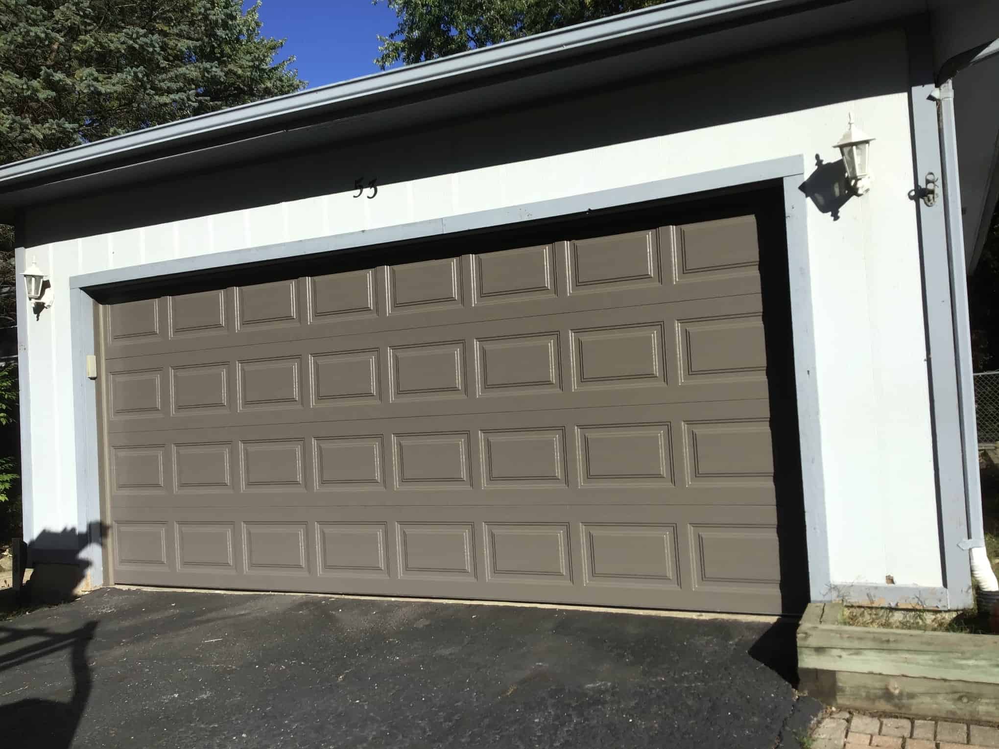 Garage door installation in McHenry County, Illinois