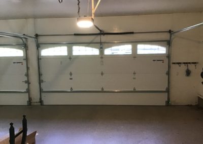 Clopay Classic garage door installation in Northwest, Illinois