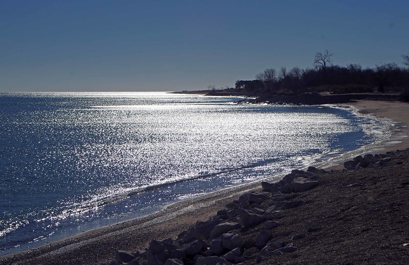 Illinois Beach State Park shoreline