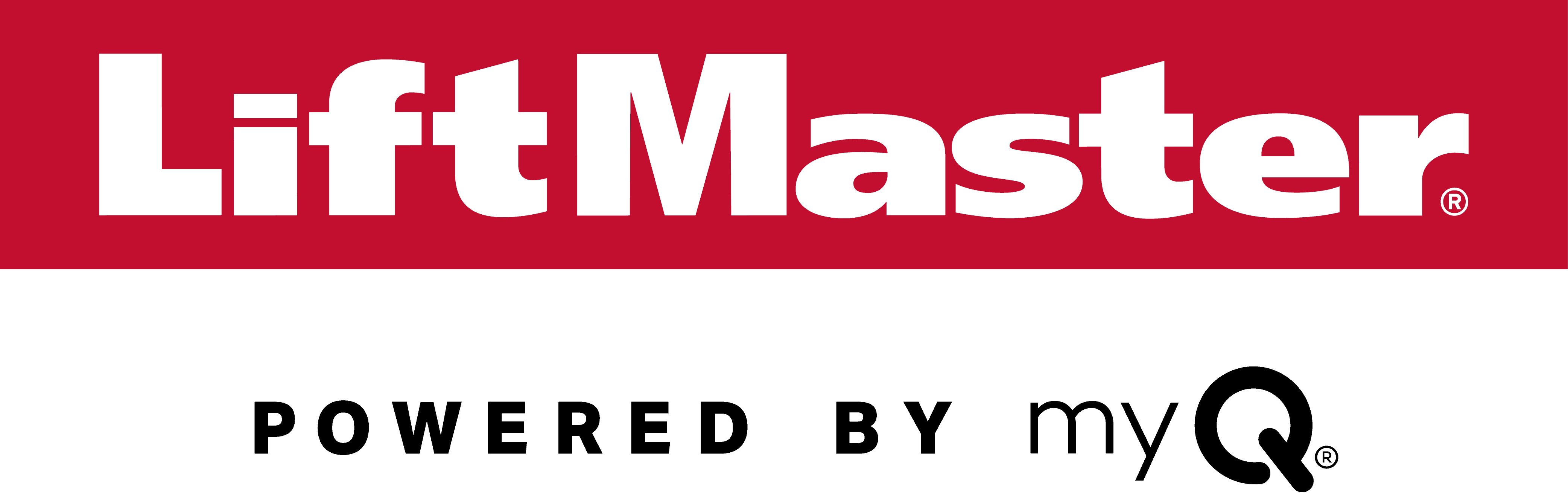 LiftMaster Garage Door Opener Logo in Red