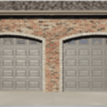 CHI raised panel garage door