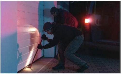 garage door security